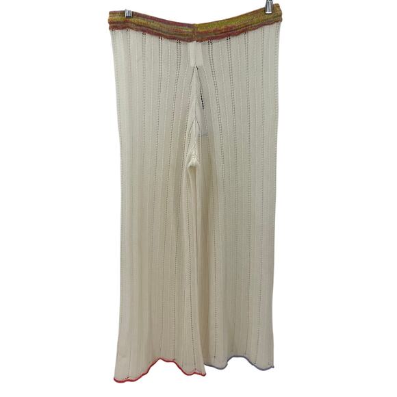 NWT YanYan Knits Honey Pant Ivory L - Picture 14 of 14